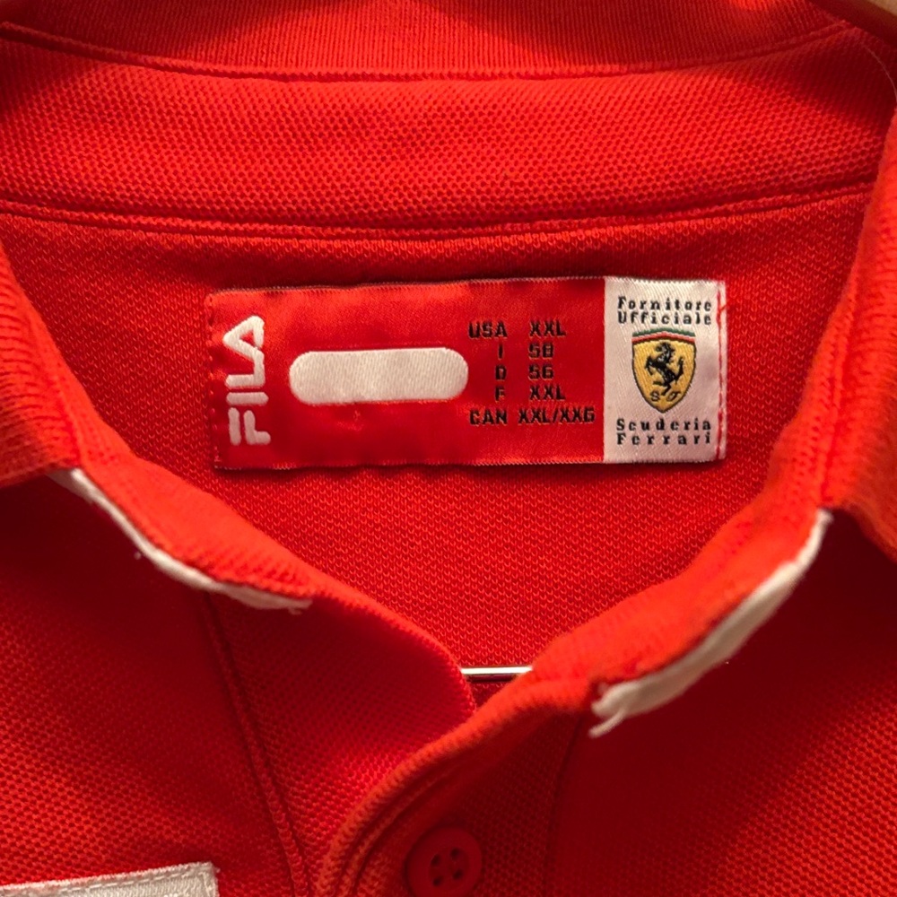 Fila Red Racing-Inspired Zip-Up Sweater - Picture 2 of 4
